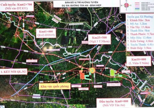 Tuyến Tân An – Bình Hiệp: Trục giao thông chiến lược mở ra chu kỳ tăng trưởng mới cho đất nền Tây Ninh